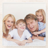 Create Your Own Photo Custom Pic DIY Glazen Onderzetter (Voorkant)