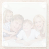 Create Your Own Photo Custom Pic DIY Glazen Onderzetter (Achterkant)