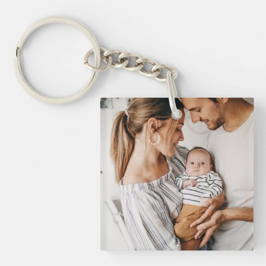 Create Your Own Photo Custom Pic DIY Sleutelhanger (voorkant)