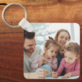 Create Your Own Photo Custom Pic Double Sided Sleutelhanger (Voorkant)
