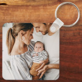 Create Your Own Photo Custom Pic Double Sided Sleutelhanger (Achterkant)