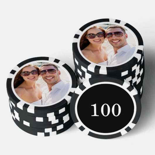 Create Your Own Photo Custom Pic Poker Chips (Opstapeling)