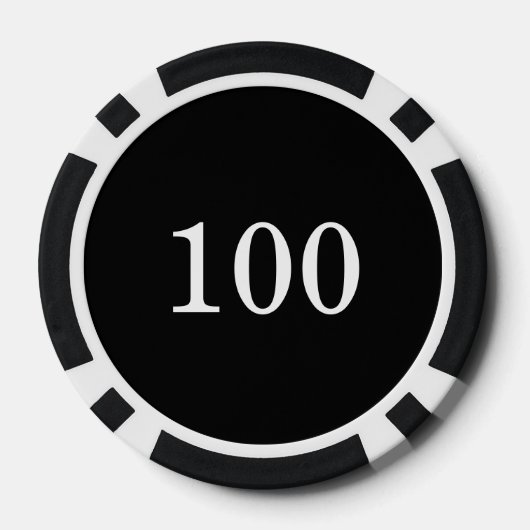 Create Your Own Photo Custom Pic Poker Chips (Achterkant)