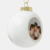 Create Your Own Photo Custom Picture DIY  Keramische Bal Ornament (Links)