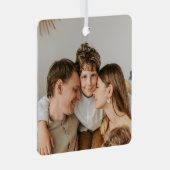 Create Your Own Photo Custom Picture DIY  Metalen Ornament (Voorkant Rechts)