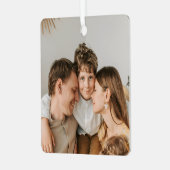 Create Your Own Photo Custom Picture DIY  Metalen Ornament (Voorkant links)