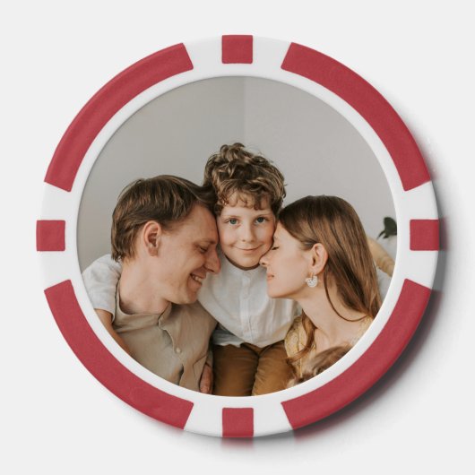Create Your Own Photo Custom Picture DIY Poker Chips (Voorkant)