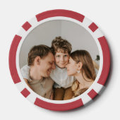 Create Your Own Photo Custom Picture DIY Poker Chips (Achterkant)