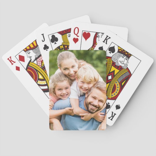 Create Your Own Photo Custom Picture DIY Pokerkaarten (Achterkant)