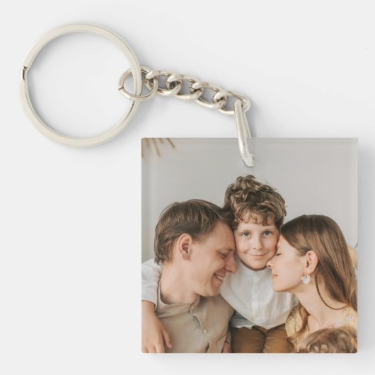 Create Your Own Photo Custom Picture DIY  Sleutelhanger (voorkant)