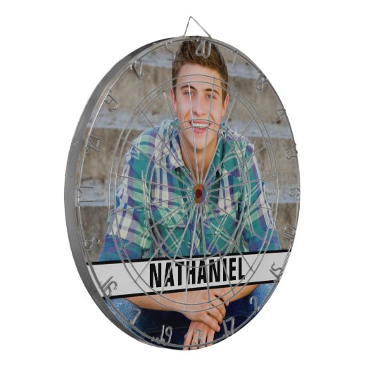 Create your Own Photo Dartbord (Voorkant Links)