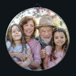 Create your Own Photo Dartbord<br><div class="desc">Personalized Photo Dartboard. This custom dartboard features your own photo printed in the center, making it a fun and memorable gift for grandparents or any family member. Add a favorite family photo, a snapshot from a vacation, or a picture of someone special to turn it into a meaningful keepsake. The...</div>