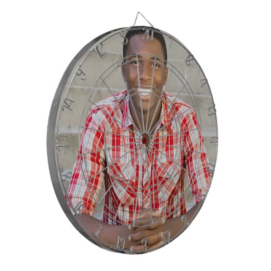 Create your Own Photo Dartbord (Voorkant Links)