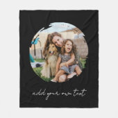 Create Your Own Photo Fleece Deken (Voorkant)