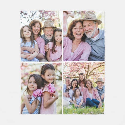 Create your Own Photo Fleece Deken (Voorkant)