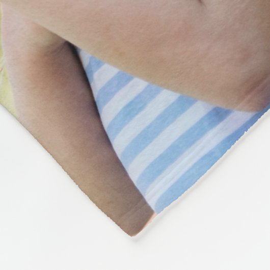 Create your Own Photo Fleece Deken (Hoek)
