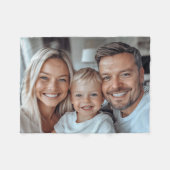 Create Your Own Photo Fleece Deken (Voorkant (Horizontaal))