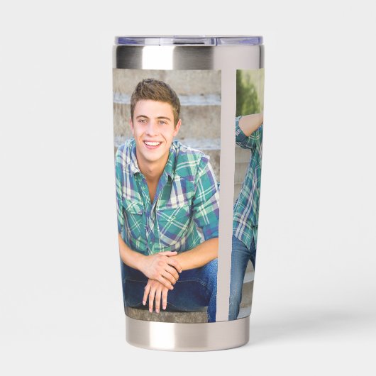 Create your Own Photo Geïsoleerde Drinkbeker (Voorkant)