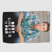 Create your Own Photo Golfhanddoek (Horizontaal)