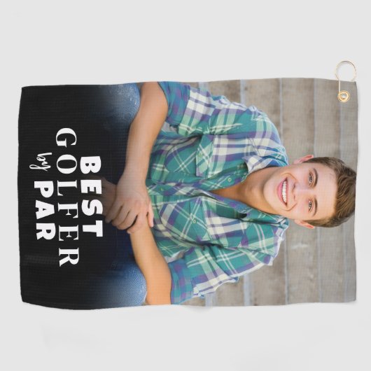 Create your Own Photo Golfhanddoek (Horizontaal)