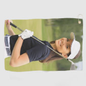 Create your Own Photo Golfhanddoek (Horizontaal)