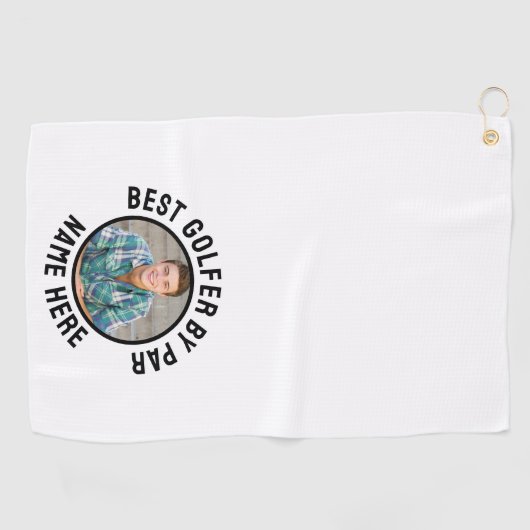 Create your Own Photo Golfhanddoek (Horizontaal)