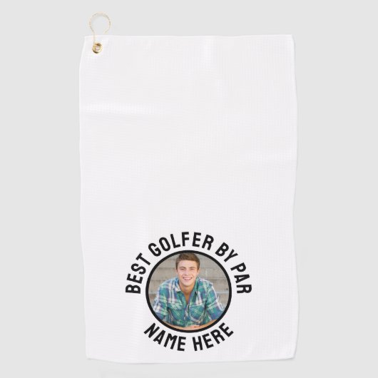Create your Own Photo Golfhanddoek (Voorkant)