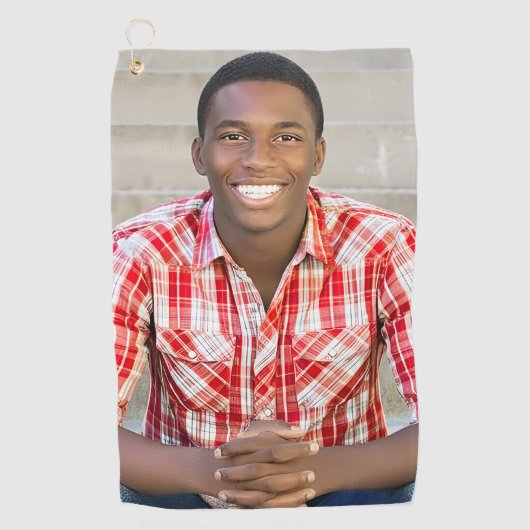 Create your Own Photo Golfhanddoek (Voorkant)