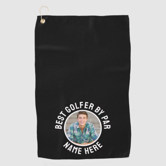 Create your Own Photo Golfhanddoek (Voorkant)