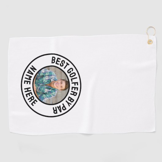 Create your Own Photo Golfhanddoek (Horizontaal)