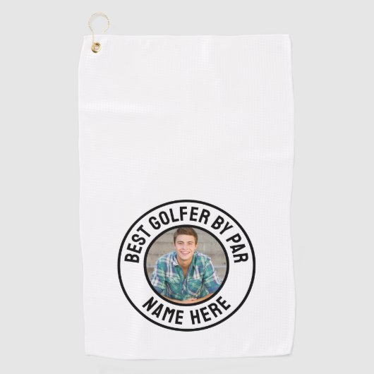 Create your Own Photo Golfhanddoek (Voorkant)