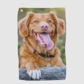 Create your Own Photo Golfhanddoek (Voorkant)