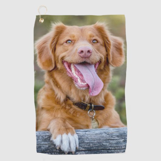 Create your Own Photo Golfhanddoek (Voorkant)