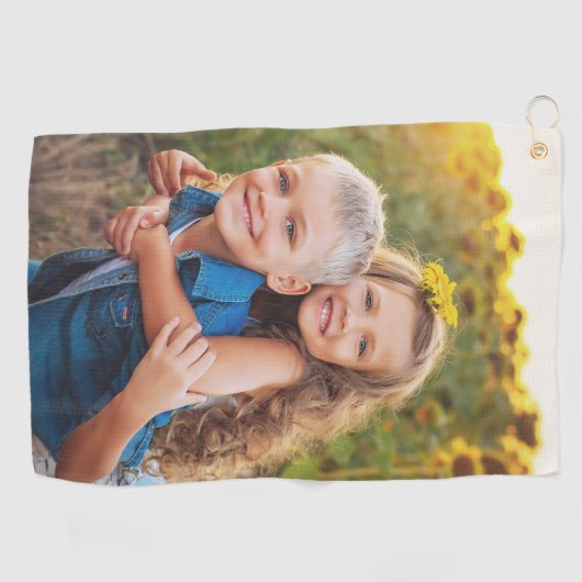 Create your Own Photo Golfhanddoek (Horizontaal)