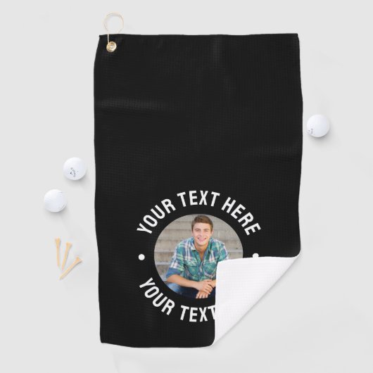 Create your Own Photo Golfhanddoek (Insitu)