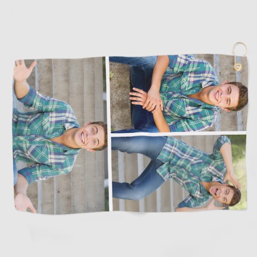 Create your Own Photo Golfhanddoek (Horizontaal)