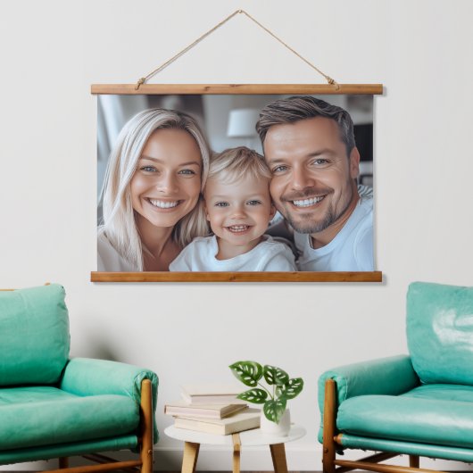 Create Your Own Photo Hangend Wandkleed (Woonkamer)