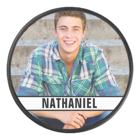 Create your Own Photo Hockey Puck (Voorkant)