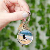 Create Your Own Photo Keychains Gift Custom Text Sleutelhanger (Hand)