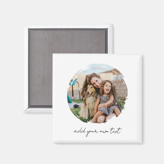 Create Your Own Photo Magneet (Voorkant / Achterkant)