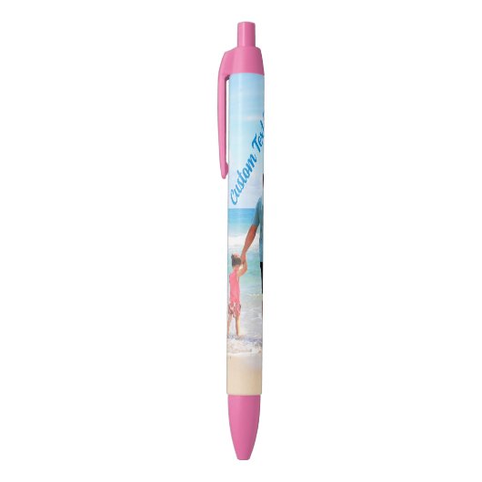 Create Your Own Photo Pen Gift Personalized Text (Top (Verticaal))