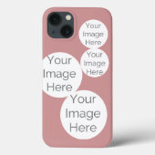 create your own photo phone case pink 11pro (Achterkant)