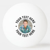 Create Your Own Photo Pingpongbal (Voorkant)