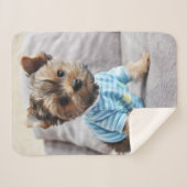 Create Your Own Photo  Sherpa Deken (Voorkant (horizontaal))