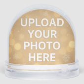 Create Your Own Photo Sneeuwbol (Achterkant)