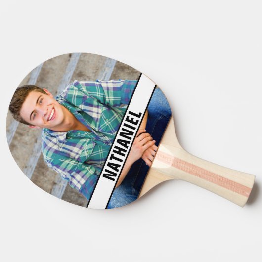 Create your Own Photo Tafeltennisbatje (Zijkant)