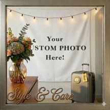 Create Your Own Photo Tapestry for Stylish Interio