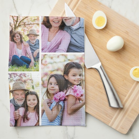 Create Your Own Photo Theedoek (Quarter Fold)