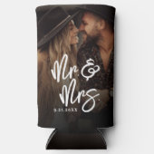 Create Your Own Photo Wedding Seltzer Blikjeskoeler (Voorkant)