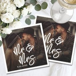 Create Your Own Photo Wedding Servet